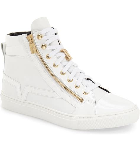 versace hi top sneakers|high top versace sneakers men.